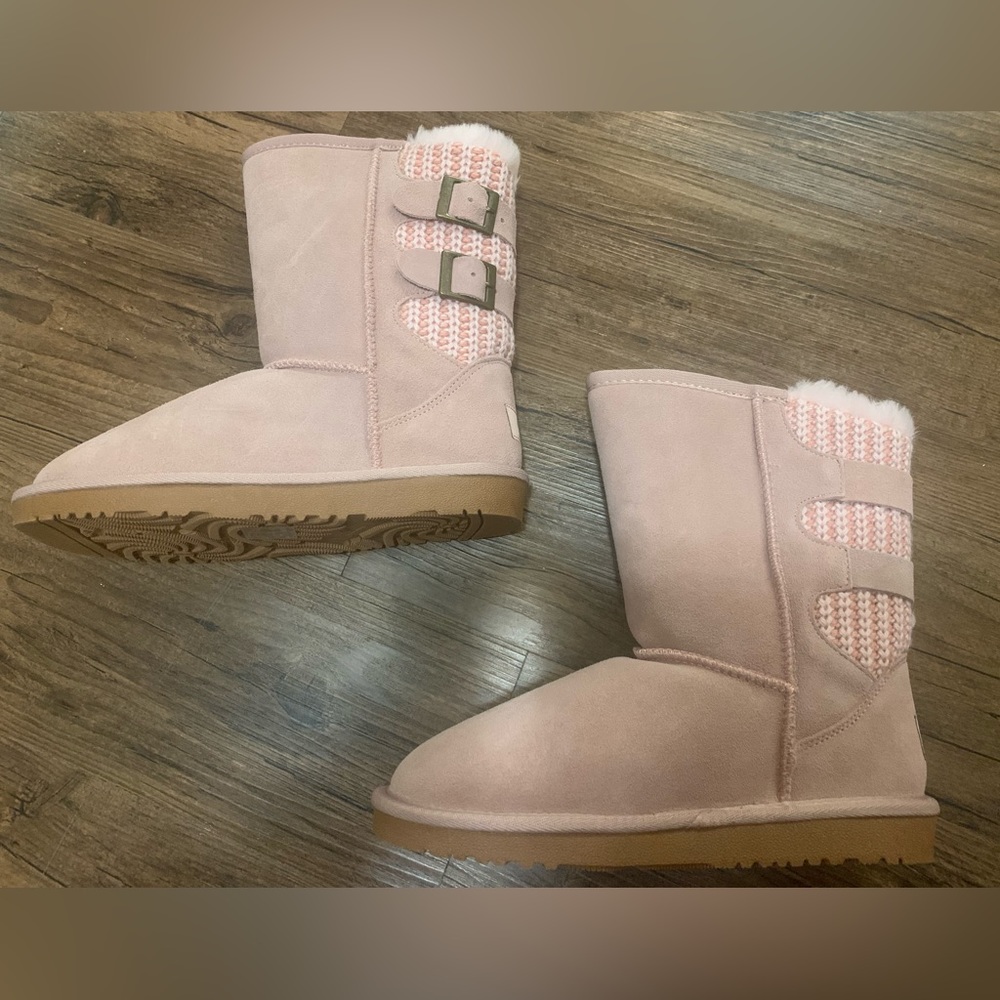Girls’ Faux Fur Lined Winter Boots